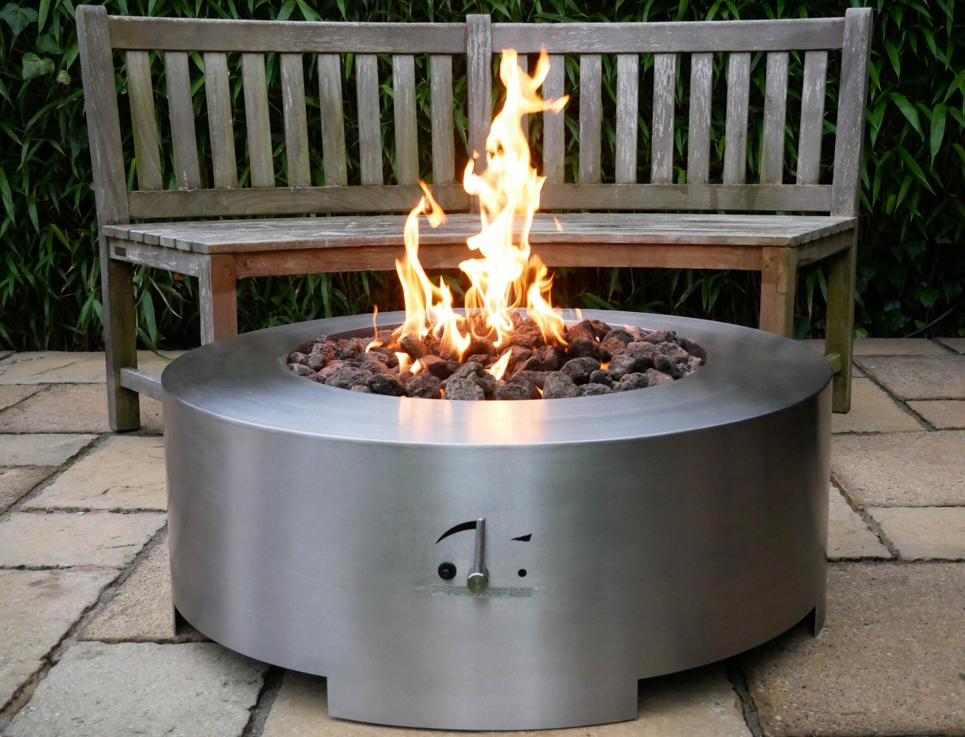 Gas Fire Pit Table Brightstar Fires, Saturn Fire Pit