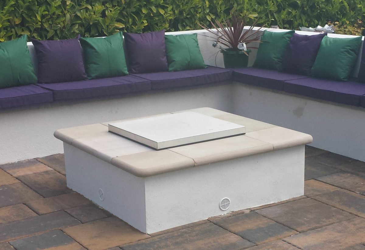 Gas Firepit 148a Weather Cover - Square - Brightstar Fires - Image 7