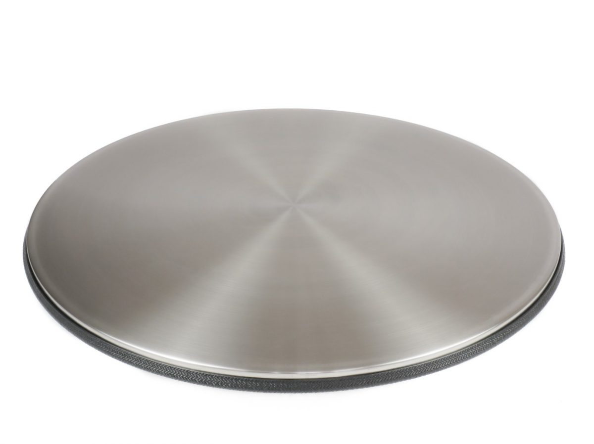 Round Gas Fire Pit Weather Cover - Stainless Steel - Brightstar Fires21 Weather Cover - Round - Brightstar Fires - Stainless Steel - Image 1