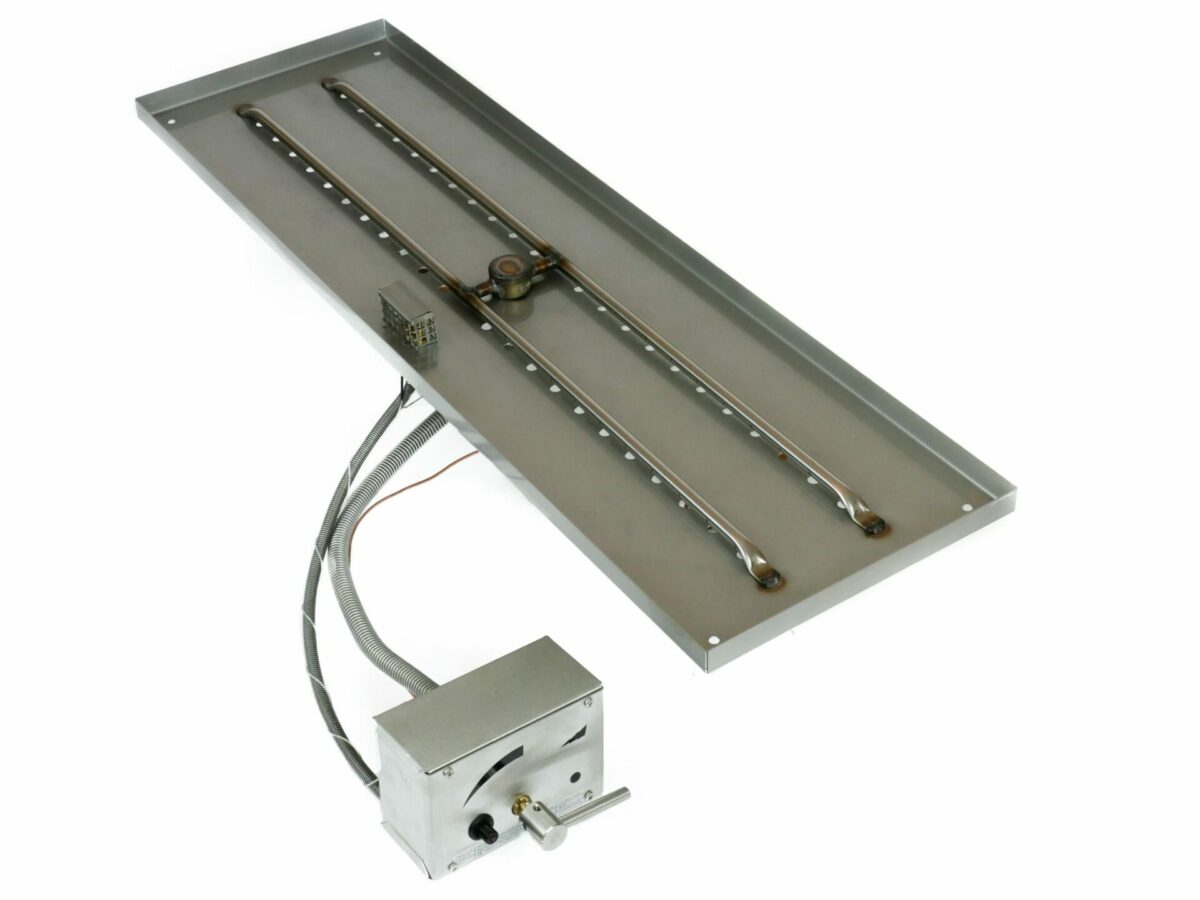 Brightstar Fires Rectangle Gas Fire Pit Burner Kit 6 Brightstar Fires Rectangle Gas Fire Pit Burner Kit