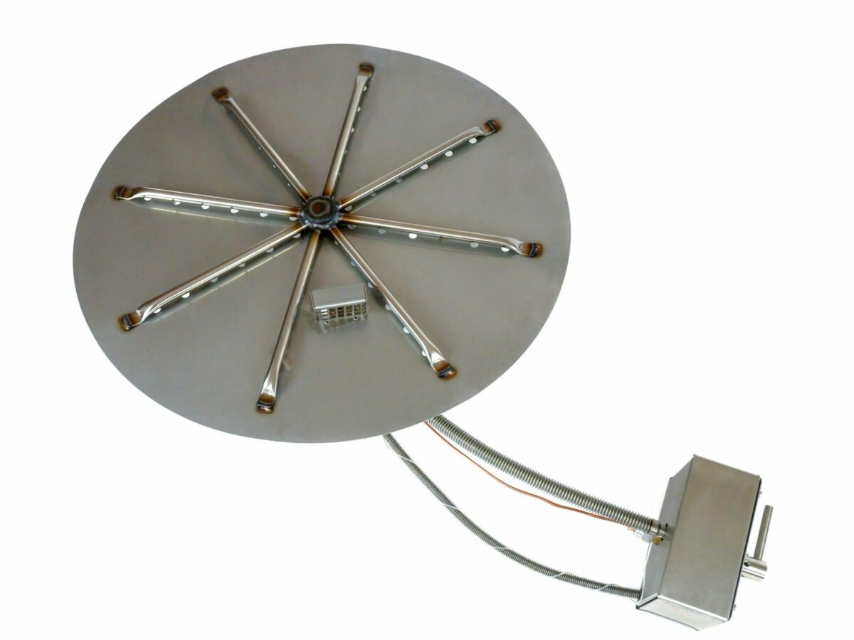 Brightstar Fires Round Gas Fire Pit Burner Kit 9 Brightstar Fires Round Gas Fire Pit Burner Kit