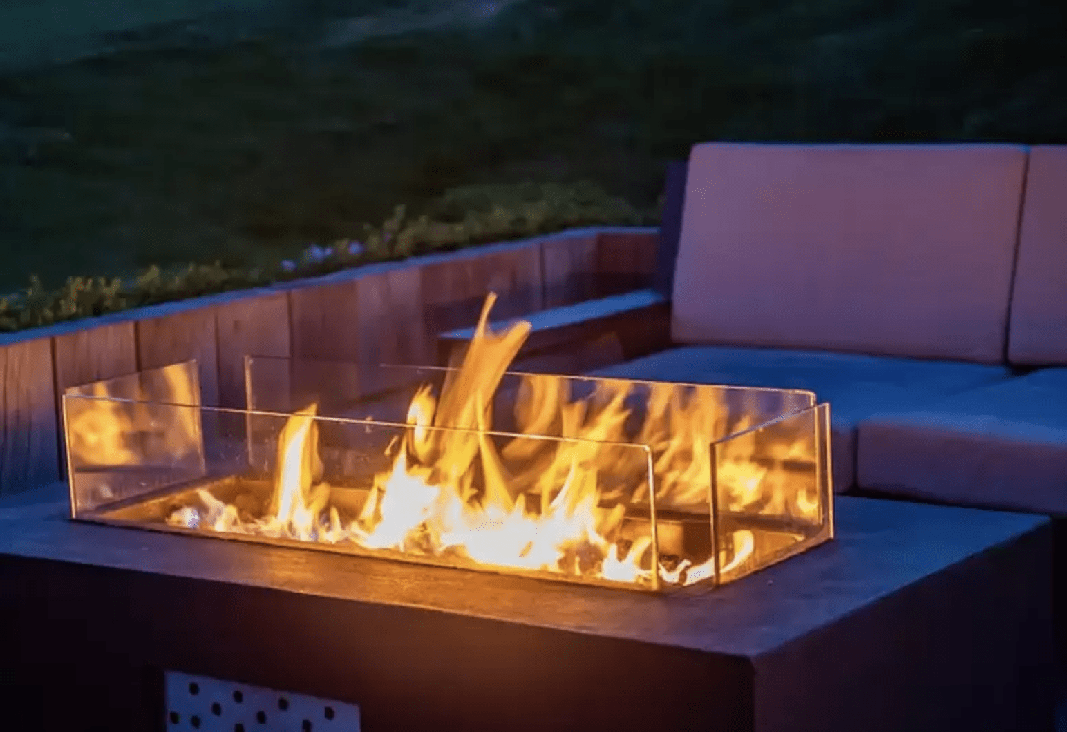 Commercial Gas Fire Pit Installation - Brightstar Fires