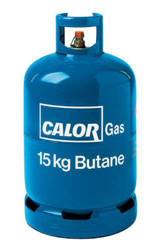LPG bottle unsuitable for gas fire pit
