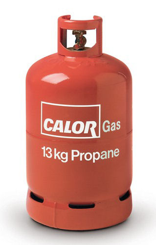 LPG bottle unsuitable for gas fire pit