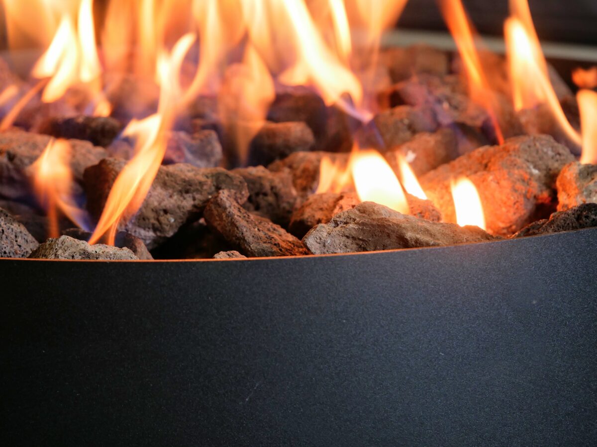 Atlas Round Gas Fire Pit - Brightstar Fires6 Atlas Gas Fire Pit - Round - Brightstar Fires - Image 5