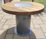 Gas Fire Pit High Table - Brightstar Fires - Image 4