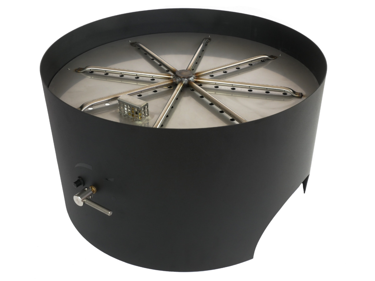 Vega-Round-Gas-Fire-Pit-Brightstar-Fires2 Atlas Gas Fire Pit - Round - Brightstar Fires - Image 13