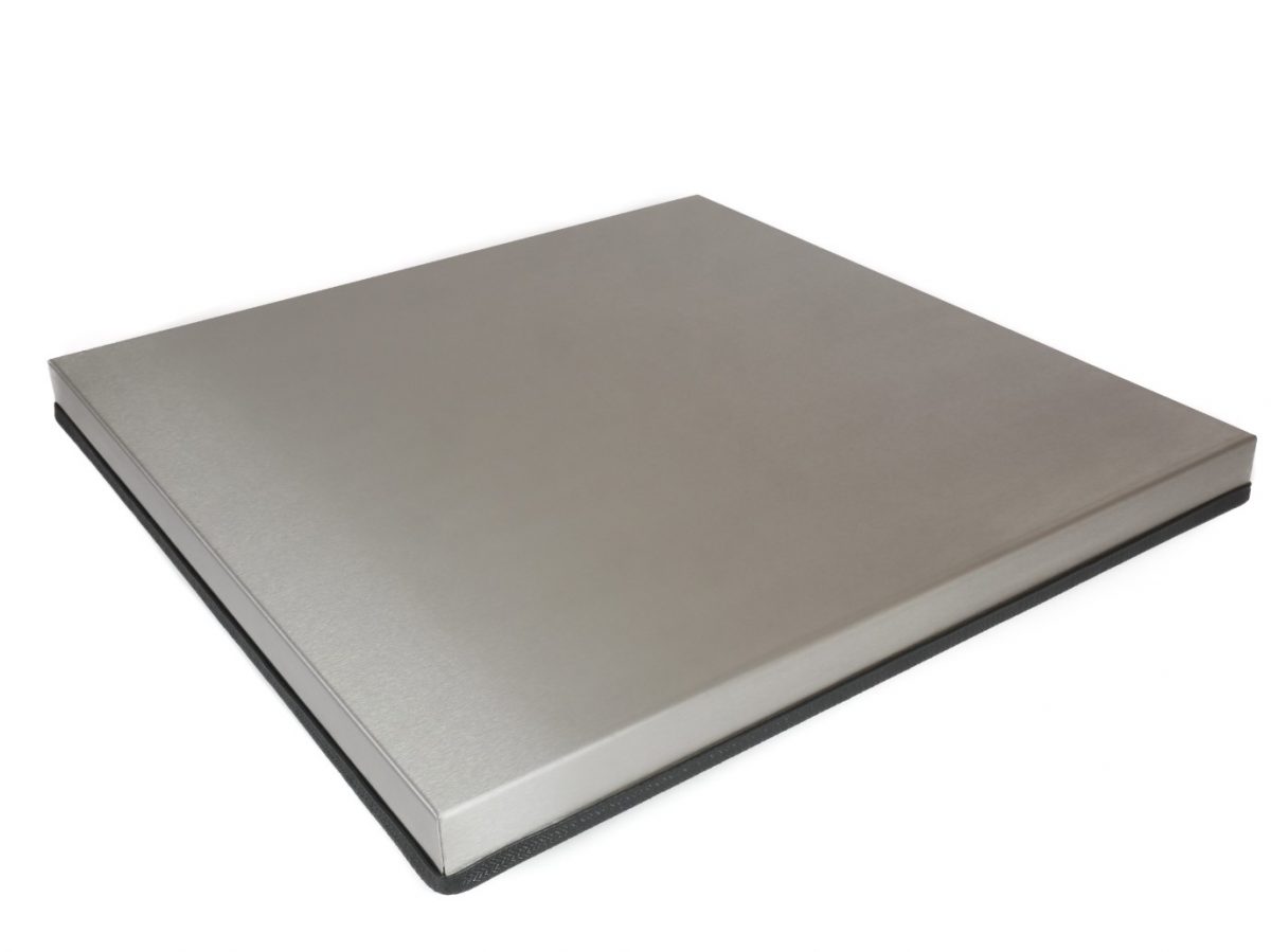 Square Gas Fire Pit Weather Cover - Stainless Steel - Brightstar Fires1 Weather Cover - Square - Brightstar Fires - Image 1