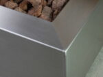 Callisto Gas Fire Pit Table - Stainless Steel Square - Brightstar Fires - Image 8