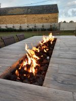Gas Fire Pit Burner Kit - Rectangle Twin - Brightstar Fires - Image 11