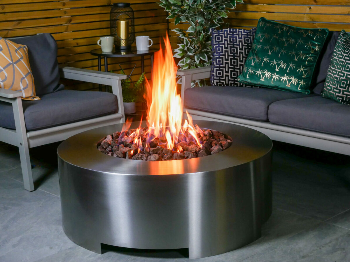 Brightstar-Fires-Saturn-Gas-Fire-Pit-Round-Table-Stainless-Steel-07 Saturn Gas Fire Pit Table - Round - Brightstar Fires - Image 1