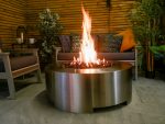 Saturn Gas Fire Pit Table - Round - Brightstar Fires - Image 4