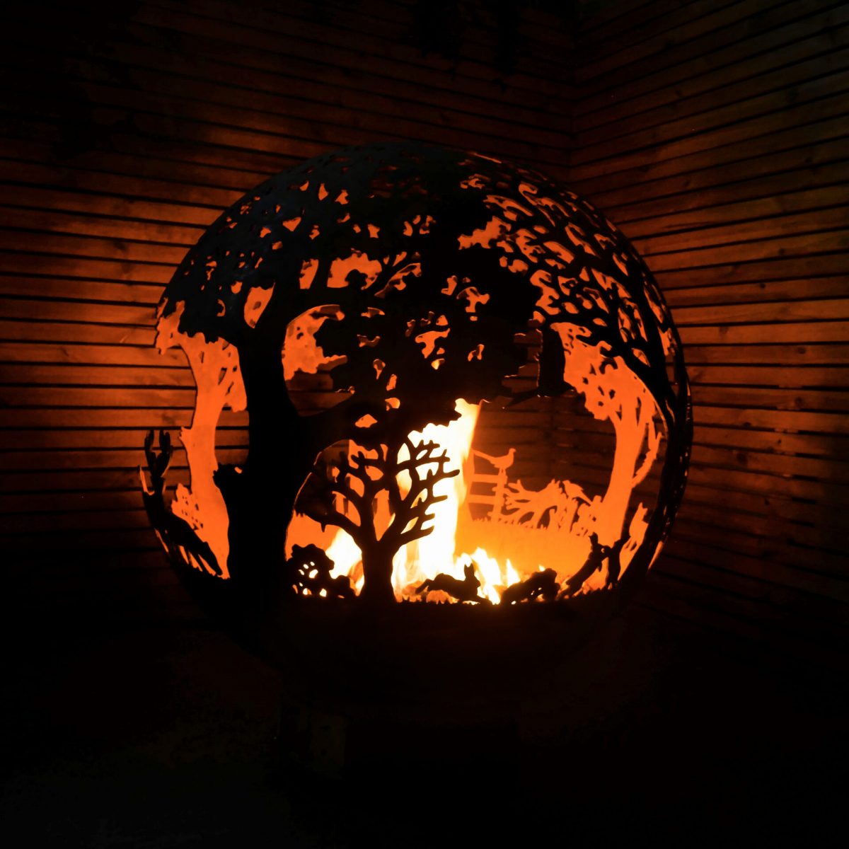 Brightstar-Fires-Fire-Sphere-Sculpture-Gas-Fire-Pit-English-Country-04 English Country Fire Sphere - Brightstar Fires - Image 6