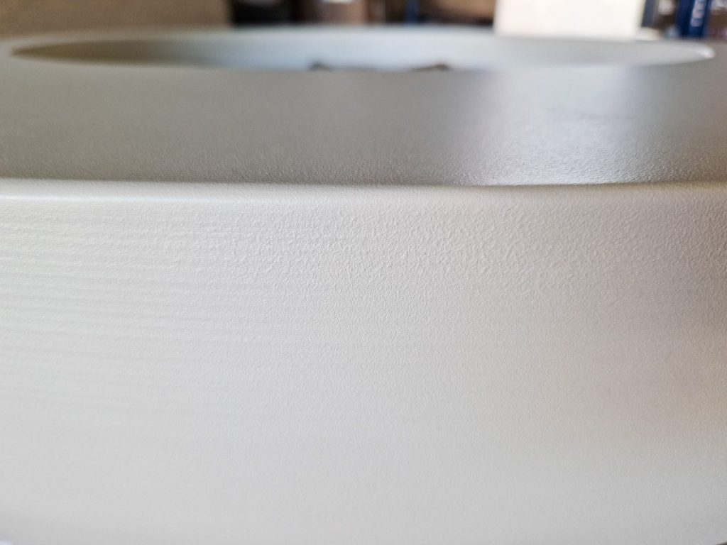 Lunar Gas Fire Pit Bowl in Pebble Grey - Textured - RAL 7032