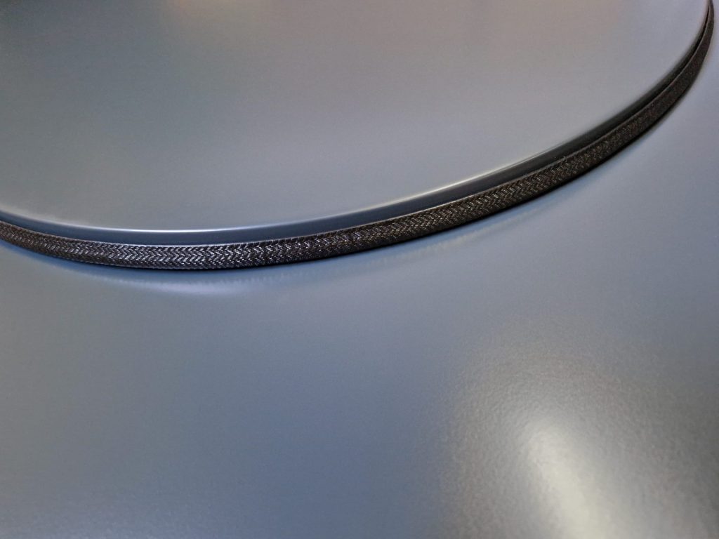 Lunar Gas Fire Pit Bowl in Anthracite Grey - Matt - RAL7016