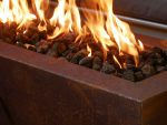 Titan Gas Fire Pit Table – Corten Rectangle – Brightstar Fires - Image 9