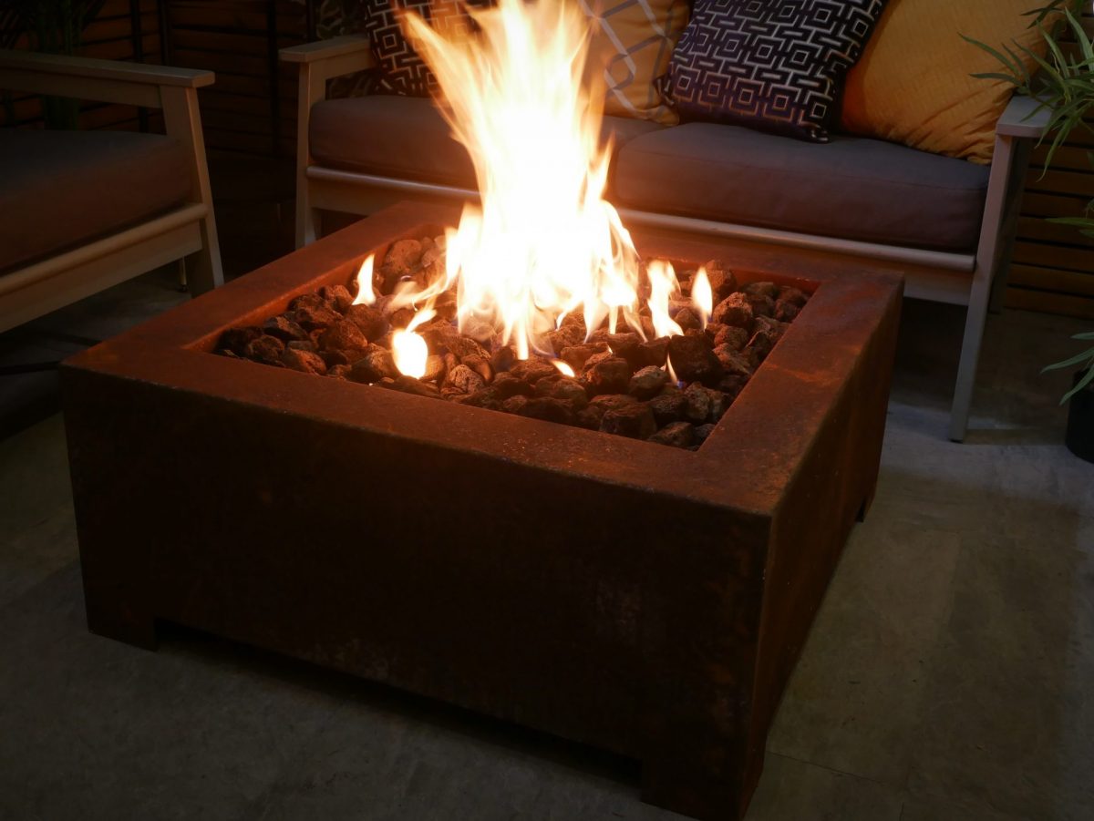 Brightstar-Fires-Gas-Fire-Pit-Table-Corten-Square-2 Callisto Gas Fire Pit Table – Corten Square – Brightstar Fires - Image 2