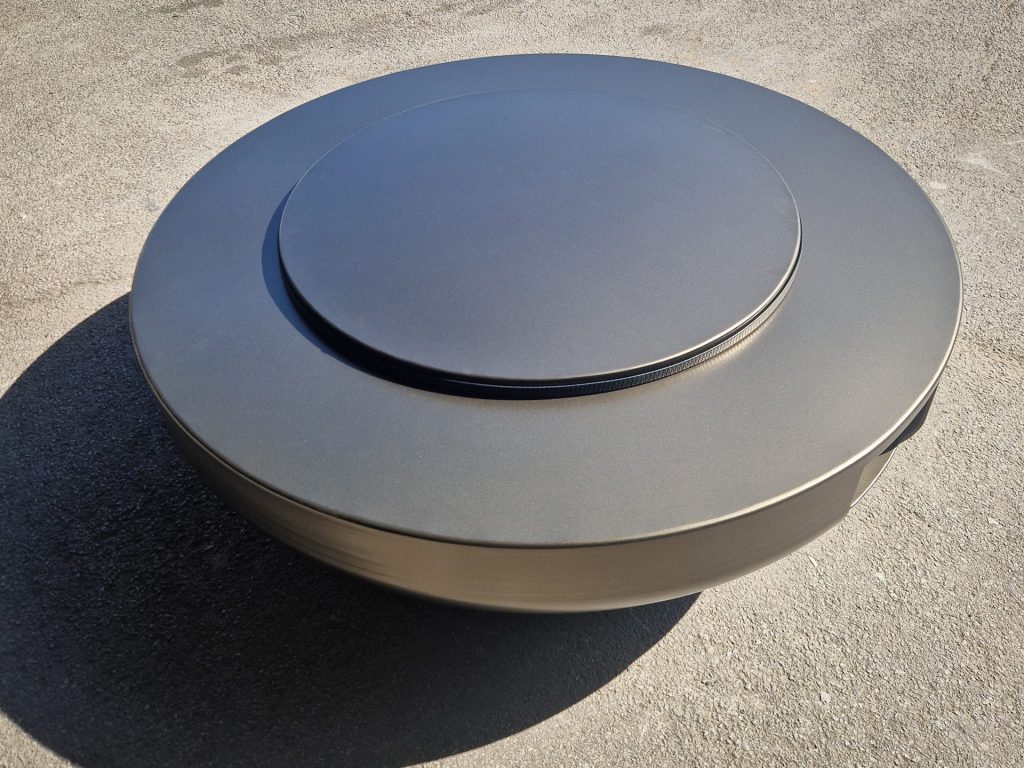Brightstar-Fires-Gas-Fire-Pits-Custom-Powdercoat-Finish-Anodic-Bronze-Metallic-1