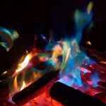 Coloured Flame Pellets - Electric Blue - Image 3
