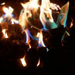 Coloured Flame Pellets - Blue / Green - Image 5