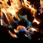 Coloured Flame Pellets - Blue / Green - Image 3