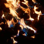 Coloured Flame Pellets - Blue / Green - Image 4