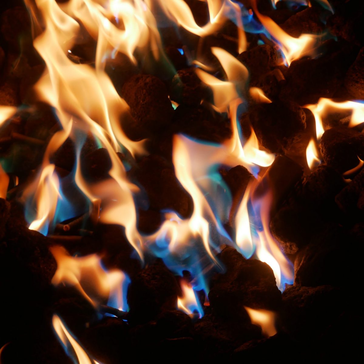 Coloured Flame Pellets - Electric Blue - Image 4